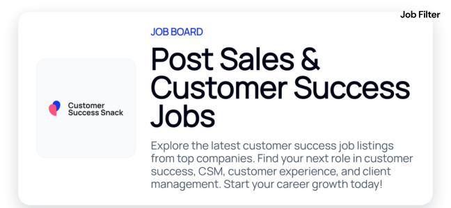 Customer Success Jobs-