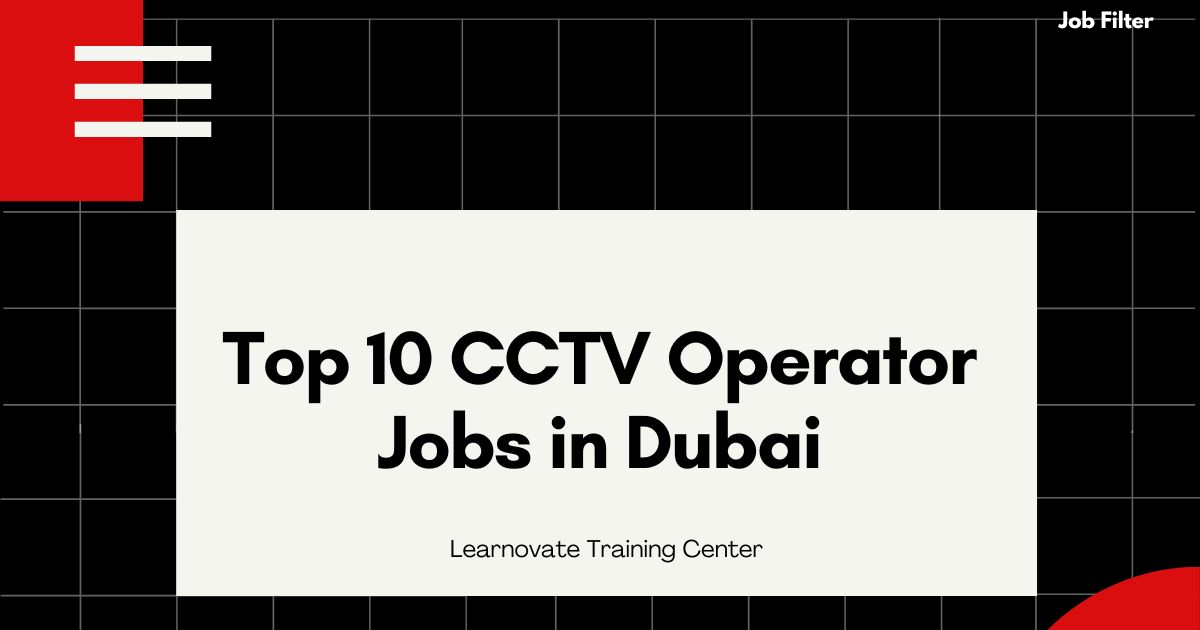 CCTV Operator Jobs- Career in Surveillance